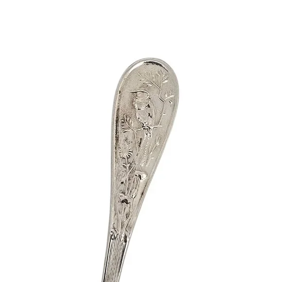Tiffany & Co Audubon Sterling Silver Iced Tea Spoon 7 3/8 #23102